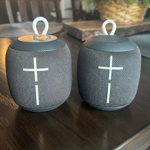 Ultimate Ears Wonderboom Speaker pair